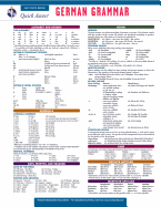 German Grammar-Rea's Quick Access Reference Chart - The Staff Of Rea