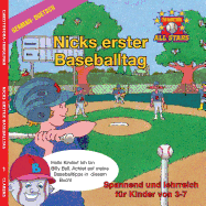 German Nick's Very First Day of Baseball in German: kids baseball book for ages 3-7