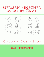 German Pinscher Memory Game: Color - Cut - Play