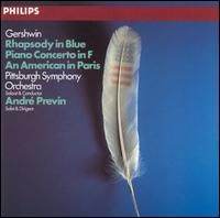 Gershwin: Rhapsody in Blue; Piano Concerto in F; An American In Paris - Andr Previn (piano); Pittsburgh Symphony Orchestra; Andr Previn (conductor)