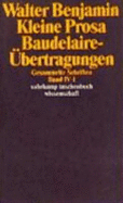 Gesammelte Schriften; BD. 4/1-2 - Benjamin, Walter