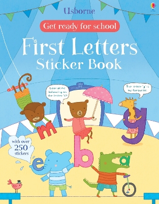 Get Ready for School First Letters Sticker Book - Greenwell, Jessica