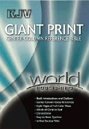 Giant Print Center Column Reference Bible-KJV