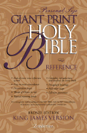 Giant Print Reference Bible-KJV-Bronze