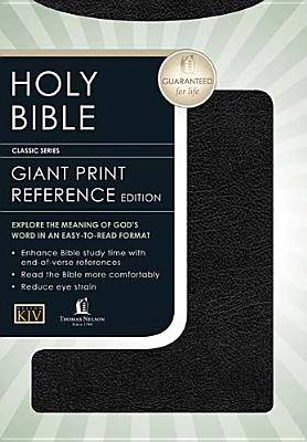 Giant Print Reference Bible-KJV - Nelson Bibles (Creator)