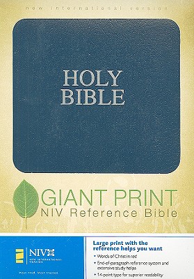 Giant Print Reference Bible-NIV - Zondervan Bibles (Creator)