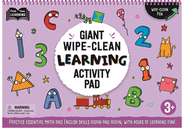 Giant Wipe-Clean Learning Activity Pack: Practice Essential Math and English Skills, with Hours of Learning Fun! 3+