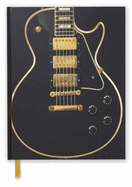Gibson Les Paul Black Guitar (Blank Sketch Book)