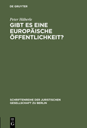 Gibt Es Eine Europ?ische ?ffentlichkeit?