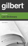 Gilbert Pocket Size Law Dictionary