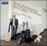 Giovanni Benedetto Platti: Six Sonatas for Violoncello and Basso Continuo - Axel Wolf (lute); Axel Wolf (theorbo); Sebastian Hess (baroque cello)