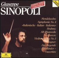 Giuseppe Sinopoli Conducts Mendelssohn, Brahms, Wagner & Beethoven - Brigitte Fassbaender (alto); Prague Philharmonic Choir (choir, chorus); Giuseppe Sinopoli (conductor)