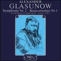 Glasunow: Symphonie Nr. 2; Konzertwalzer Nr. 1 - Bamberger Symphoniker; Neeme Jrvi (conductor)
