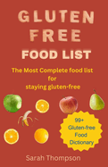 Gluten Free Food List: The most Complete food list for staying gluten free with 99+ gluten free food dictionary