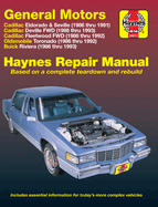 Gm: Cadillac Eldorado & Seville 1986-91, Deville Fwd 1986-93, Fleetwood Fwd 1986-92, Oldsmobile Toronado 1986-92 & Buick Riviera 1986-93