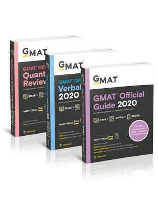 GMAT Official Guide 2020 Bundle: 3 Books + Online Question Bank - Gmac (Graduate Management Admission Council)