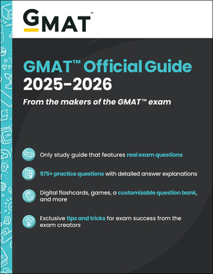 GMAT Official Guide 2025-2026: Book + Online Question Bank - Gmac (Graduate Management Admission Council)