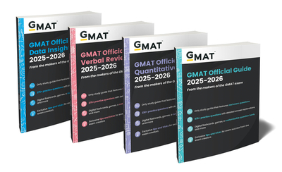 GMAT Official Guide 2025-2026 Bundle: Books + Online Question Bank - Gmac (Graduate Management Admission Council)