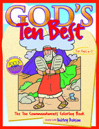 God's Ten Best: The Ten Commandments Coloring Book