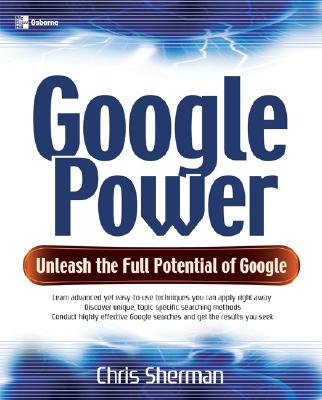 Google Power - Sherman, Chris