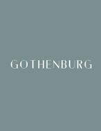 Gothenburg: A Decorative Book   Perfect for Stacking on Coffee Tables & Bookshelves   Customized Interior Design & Home Decor