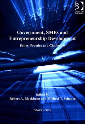 Government, SMEs and Entrepreneurship Development: Policy, Practice and Challenges - Blackburn, Robert A (Editor), and Schaper, Michael T (Editor)