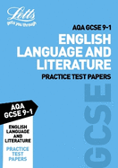 Grade 9-1 English Language and English Literature AQA Practice Test Papers: GCSE Grade 9-1