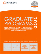 Graduate Programs in the Physical Sciences, Mathematics, Agricultural Sciences, the Environment & Natural Resources 2020