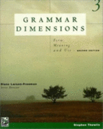 Grammar Dimensions Book 3: Form, Meaning, and Use