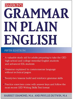 Grammar in Plain English - Diamond, Harriet, M.A., and Dutwin, Phyllis