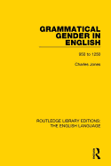 Grammatical Gender in English: 950 to 1250