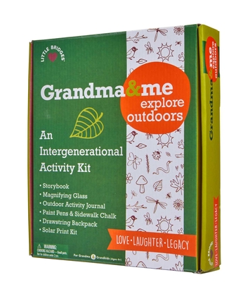 Grandma and Me: Explore Outdoors Activity Kit: (Gifts for Grandkids, Kids Activity Kits, Outdoor Activities for Kids) - Little Bridges