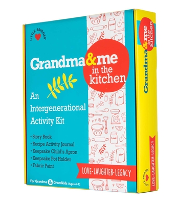 Grandma and Me: In the Kitchen Activity Kit: (Gifts for Grandkids, Kids Activity Kits, Cooking for Kids) - Little Bridges