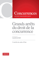 Grands arrts du droit de la concurrence: Contrle des aides d'Etat