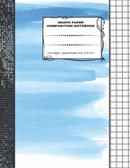 Graph Paper Composition Notebook: 110 Pages - Quad Ruled 4x4 - 8.5" x 11" Large Notebook with Grid Paper - Math Notebook For Students
