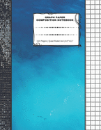 Graph Paper Composition Notebook: 110 Pages - Quad Ruled 4x4 - 8.5" x 11" Large Notebook with Grid Paper - Math Notebook For Students