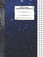 Graph Paper Composition Notebook: 110 Pages - Quad Ruled 4x4 - 8.5" x 11" Large Notebook with Grid Paper - Math Notebook For Students