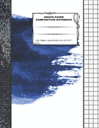 Graph Paper Composition Notebook: 110 Pages - Quad Ruled 4x4 - 8.5" x 11" Large Notebook with Grid Paper - Math Notebook For Students