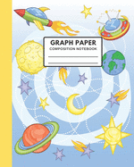 Graph Paper Composition Notebook: Cool gift for Kids Boys Girls Elementary Middle High School Student Teacher - Perfect use at school home work - 8"x10" 110 pages - Perfect for Math, Physics, Science Notes & Exercise Book or any school class