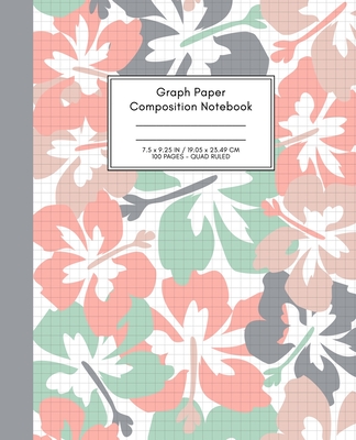 Graph Paper Composition Notebook: Quad Ruled 5x5 (5 squares per inch), Grid Paper for Science, Math & Engineering Students or Teachers (7.5 x 9.25 - 100 Sides) - Publications, Practical
