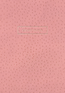 Graph Paper: Executive Style Composition Notebook - Pink Ostrich Skin Leather Style, Softcover - 7 x 10 - 100 pages (Office Essentials)