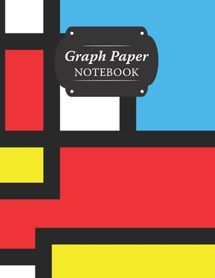 Graph Paper Notebook: AbstractBold Colors Grid Paper Quad Ruled 5 Squares Per Inch Large Graphing Paper For Math Science 8.5" By 11" - Creations, Pastel Clouds