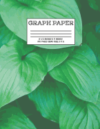 Graph Paper: Notebook Cute Pattern Cover Graphing Paper Composition Book