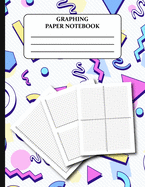 Graphing Paper Notebook: Coordinate Plane Graph Paper Grid Sheet
