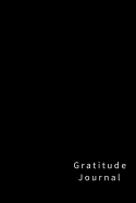 Gratitude Journal: 110 Pages, Softcover (Black)