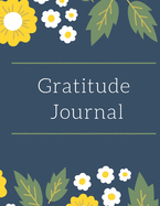 Gratitude Journal For Adult/Daily Reflection/Cultivate An Attitude Of Gratitude: Cute Personalized Empty Notebook (110 Pages 17.50 x 11.25)