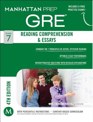 GRE Reading Comprehension & Essays - Manhattan Prep