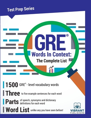 GRE Words In Context: The Complete List - Vibrant Publishers