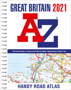 Great Britain A-Z Handy Road Atlas 2021 (A5 Spiral)