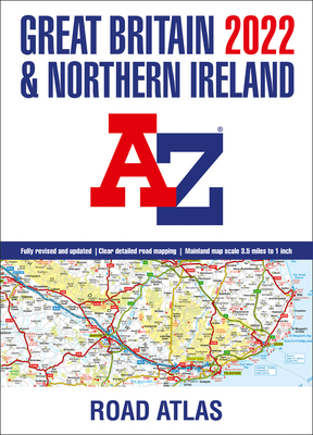 Great Britain A-Z Road Atlas 2022 (A3 Paperback) - A-Z Maps